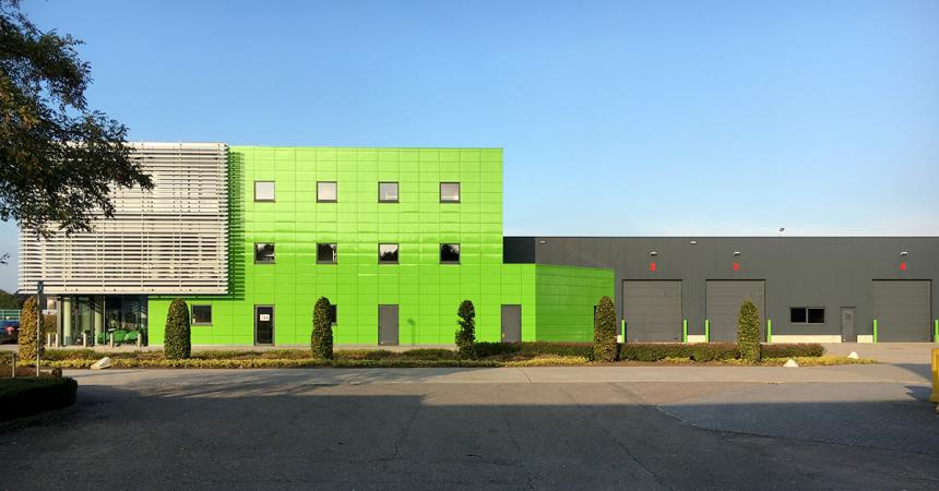 Foto van het gebouw van DiBO België BV in Wommelgem