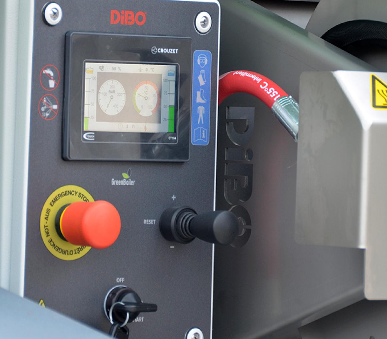 DiBO JMB-S digital control with joystick for convenient operation with gloves