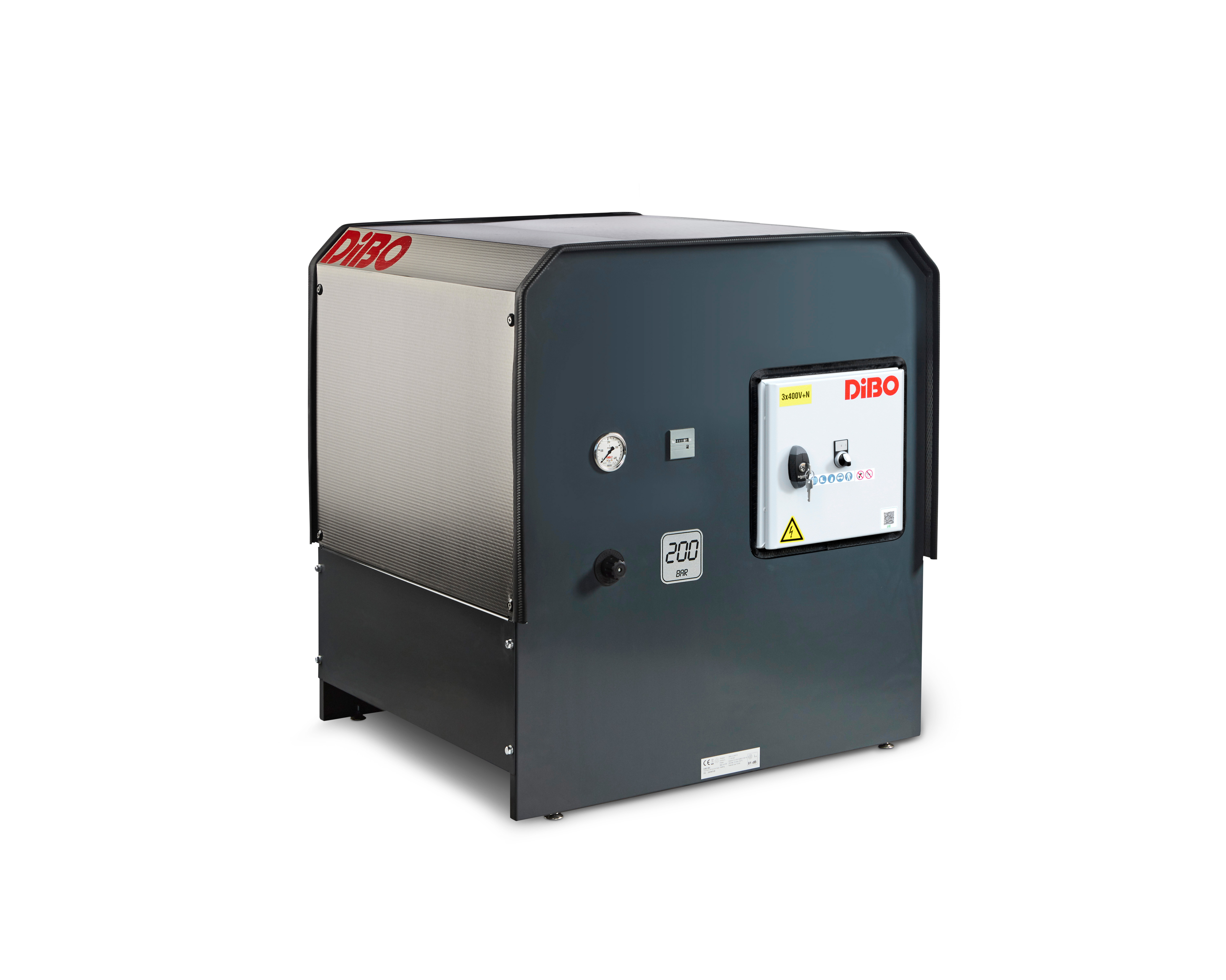 Elektrische warmwaterhogedrukreiniger DiBO SBH-E 