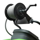 Hose reel with high-pressure hose for hot-water high-pressure cleaner - DiBO IBH-S