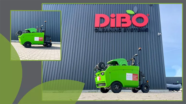 Stad Brugge kiest voor duurzame reiniging met DiBO ECN-MB SKID