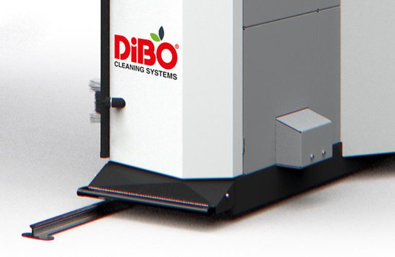 DiBO S6 Roll over uitgerust met gevoelige veiligheidssensoren