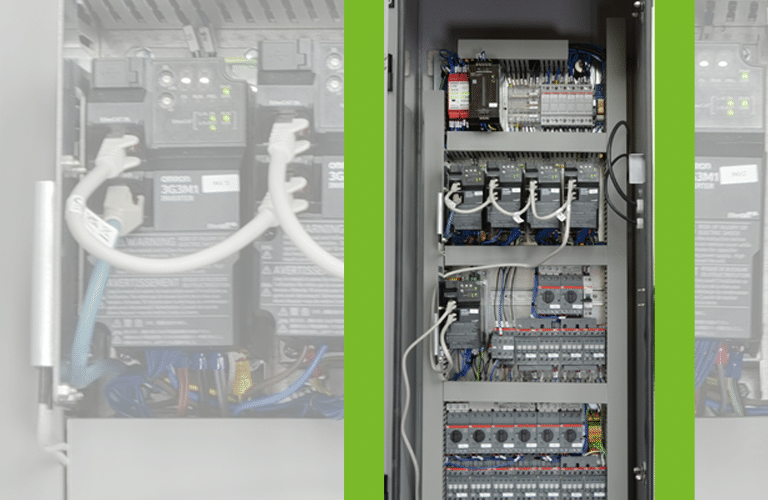 The electric panel for DiBO S7 and DiBO S9