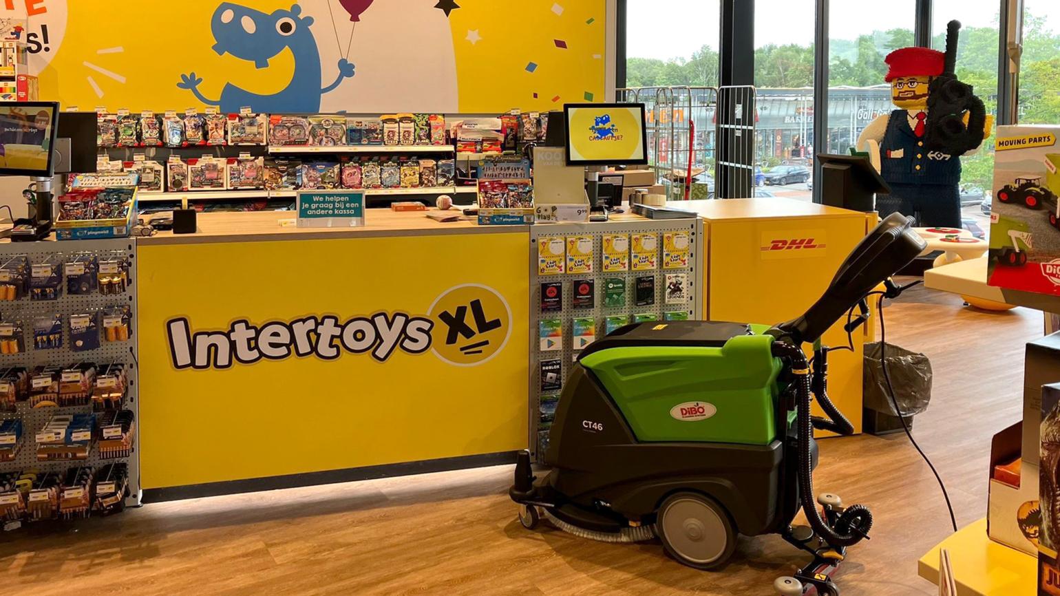 Intertoys vertrouwt op DiBO voor stralende vloeren en nette matten