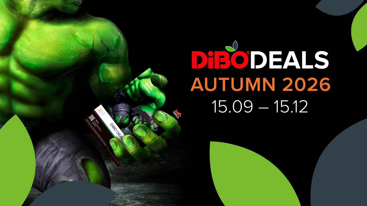 Profiteer nu van de wervelende DiBO DEALS Autumn 2026!