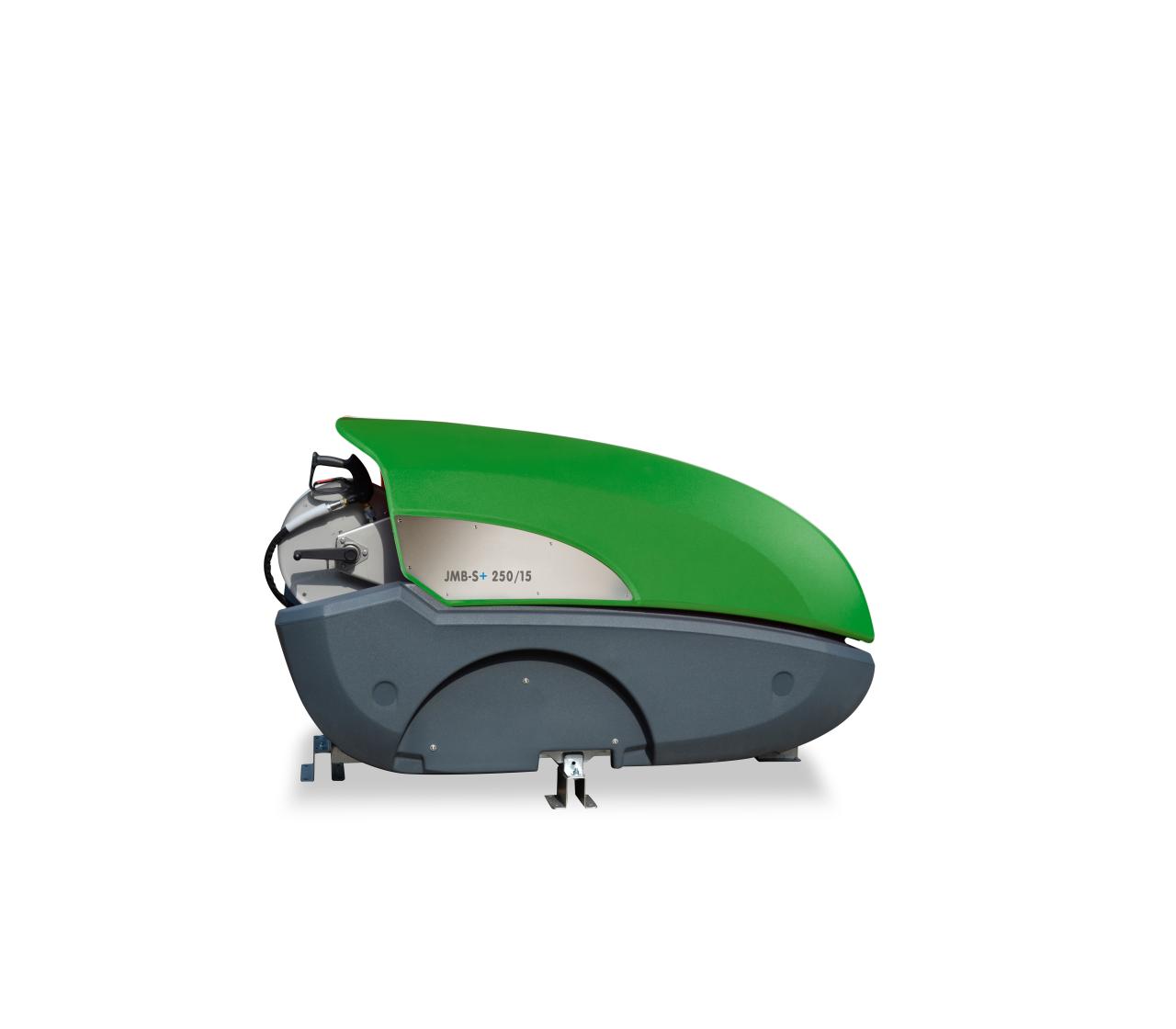 DiBO JMB-S/S+ skid versie, geschikt om op te heffen met heftruck, uitgerust met moderne & groene technologieën