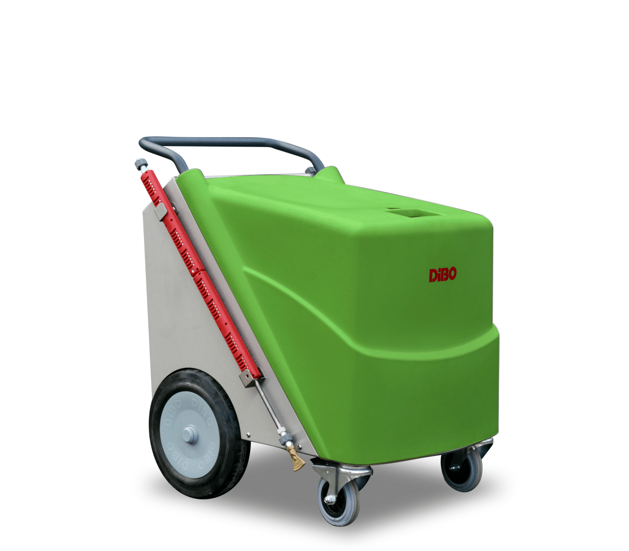 DiBO HOTBOX-GK 50/10 the smallest mobile hot water high-pressure cleaner with standard steam function and anti-scaling system