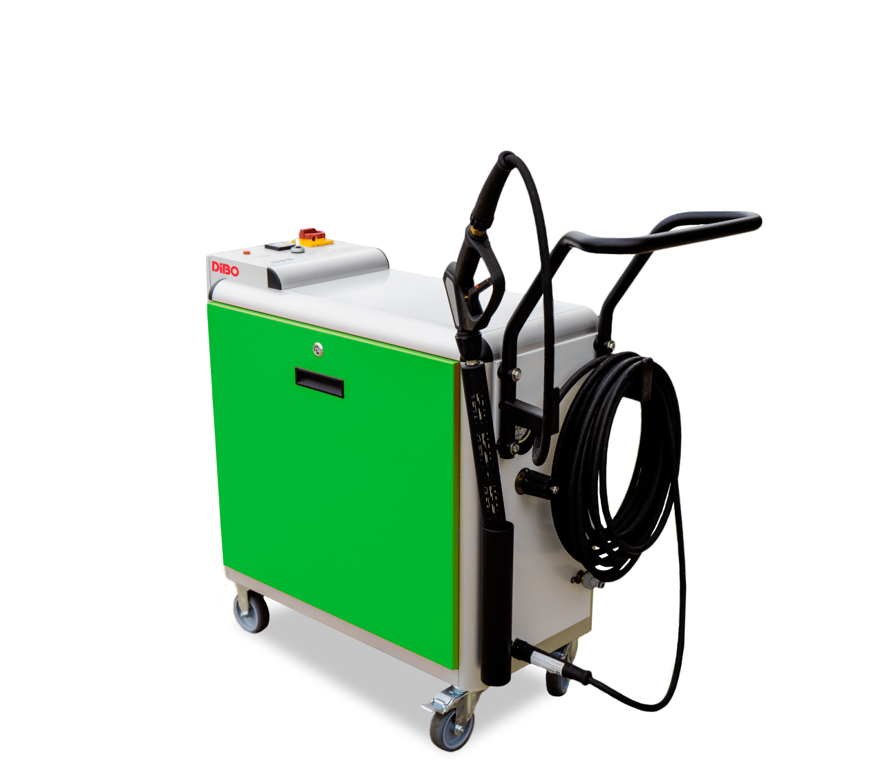 DiBO STM-M 170-4 mobile eco-friendly all-electric steam/high-pressure cleaner with adjustable temperature and pressure