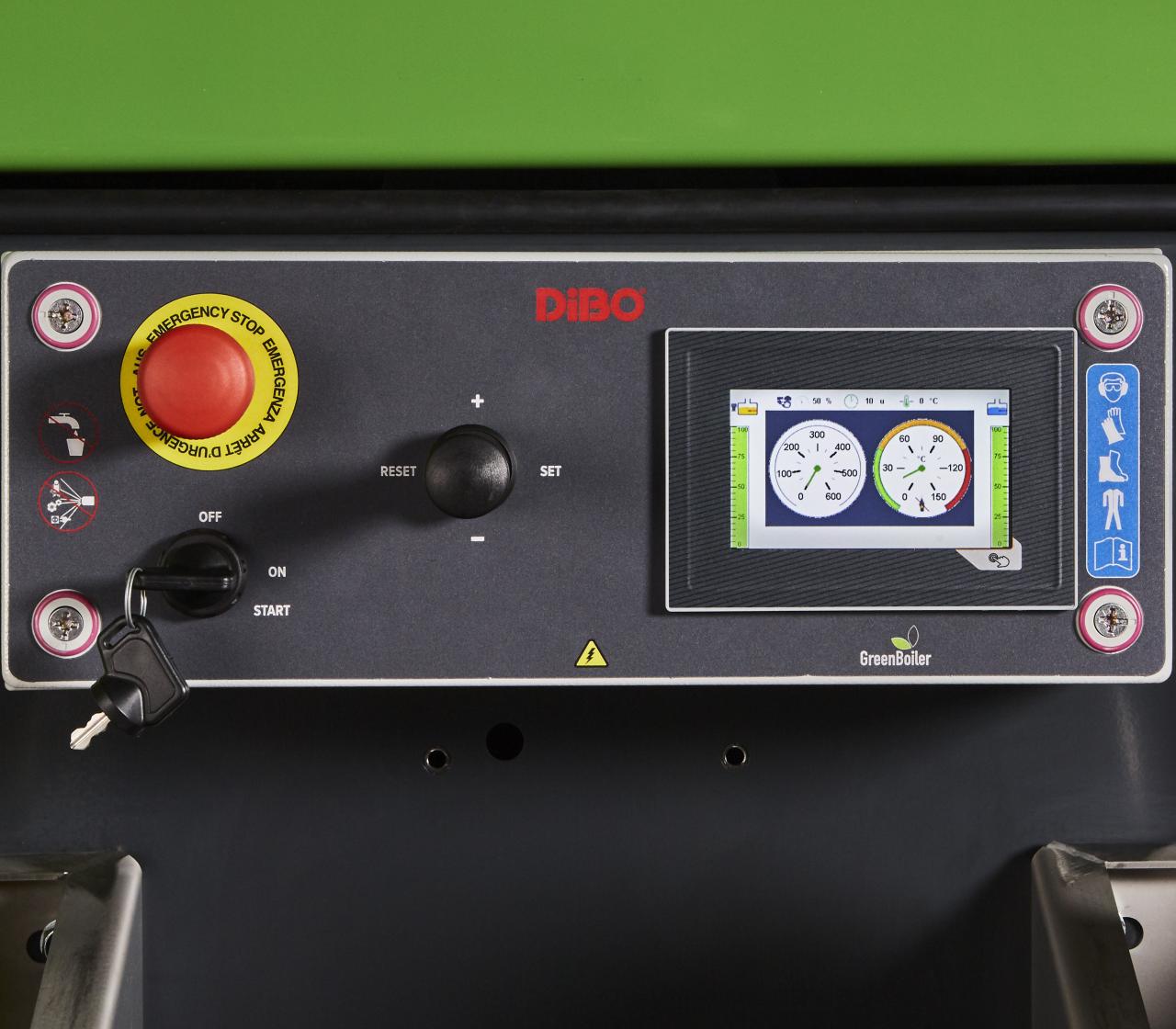 Digital control for the DiBO trailers with joystick for convenient operation with gloves