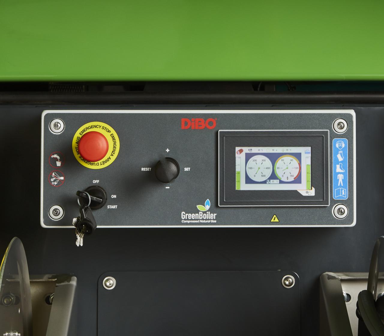 Digital control for the DiBO trailers with joystick for convenient operation with gloves