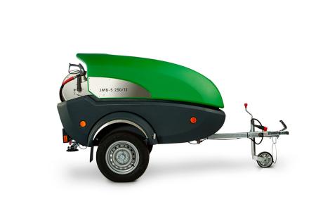 Smallest hot water high-pressure trailer DiBO JMB-S