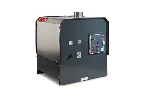 DiBO gas-powered hot water high-pressure cleaner (SBH-G) with an updated control panel.
